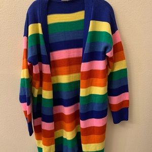 Rainbow cardigan